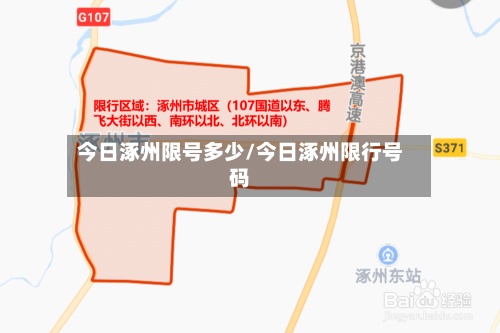 今日涿州限号多少/今日涿州限行号码-第2张图片