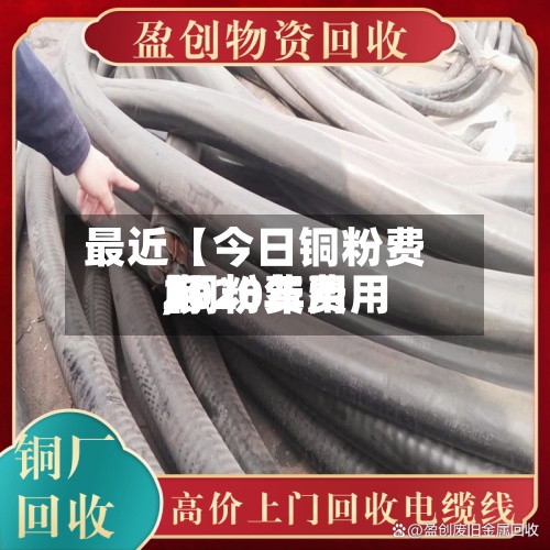 最近【今日铜粉费用
,铜粉费用
2020年费用
】-第2张图片