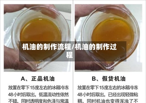 机油的制作流程/机油的制作过程