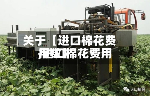 关于【进口棉花费用,进口棉花费用指数】
