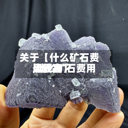 关于【什么矿石费用比较高,什么矿石费用比较高最便宜】-第2张图片