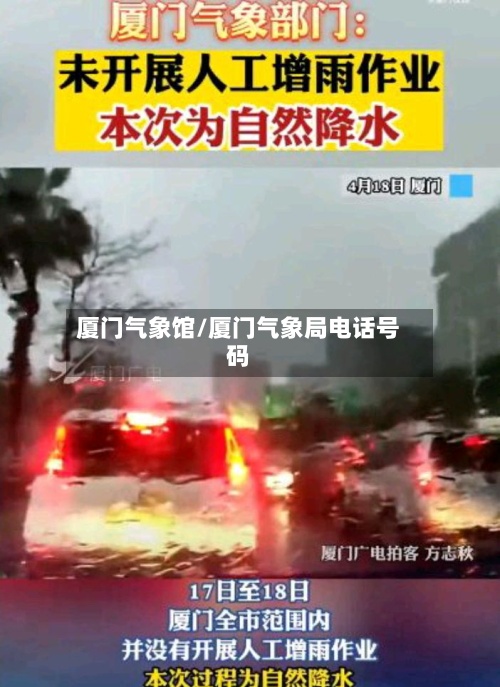 厦门气象馆/厦门气象局电话号码-第3张图片