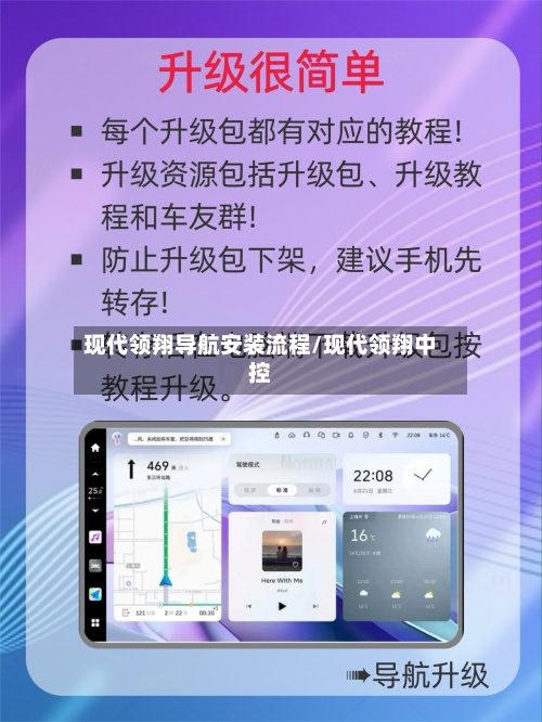 现代领翔导航安装流程/现代领翔中控-第2张图片