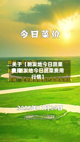 关于【新发地今日蔬果费用表,新发地今日蔬菜费用行情】-第2张图片
