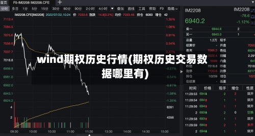 wind期权历史行情(期权历史交易数据哪里有)-第2张图片
