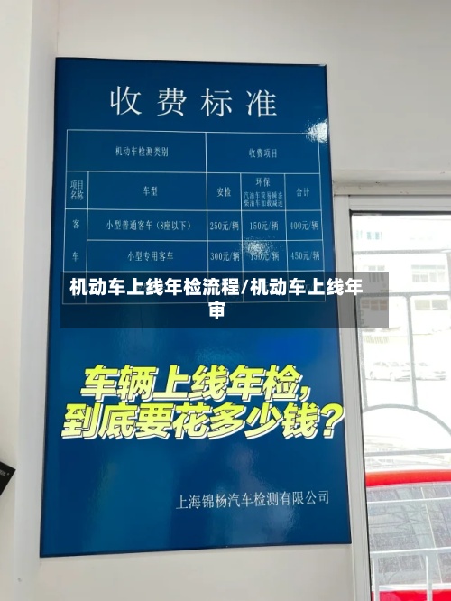 机动车上线年检流程/机动车上线年审