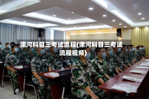 漯河科目三考试流程(漯河科目三考试流程视频)-第3张图片
