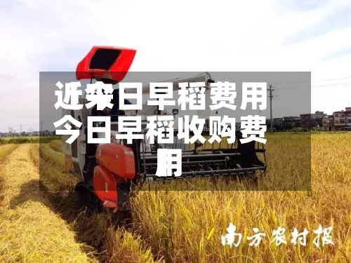 近来
【今日早稻费用
今日早稻收购费用
】