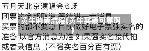 黄牛购票流程(黄牛买票可靠吗)