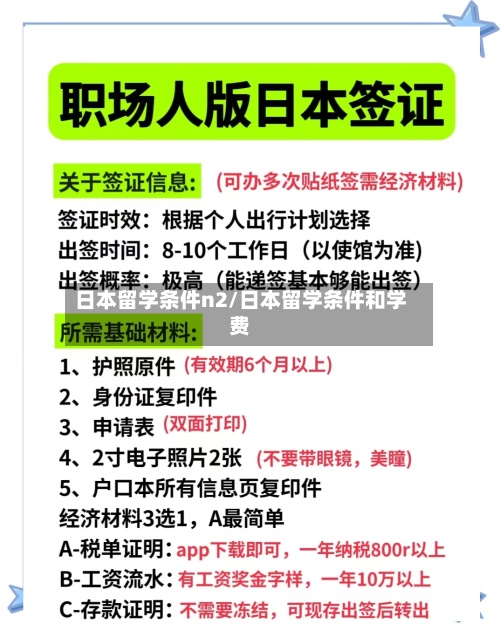 日本留学条件n2/日本留学条件和学费
