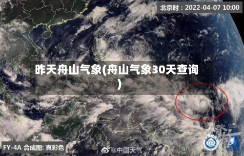 昨天舟山气象(舟山气象30天查询)-第3张图片