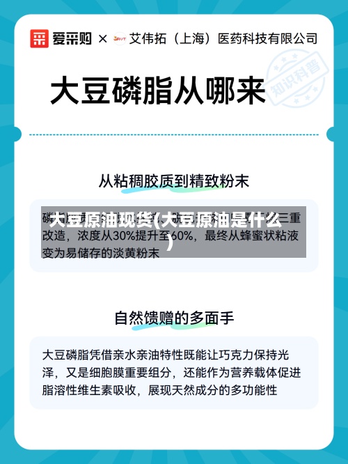 大豆原油现货(大豆原油是什么)
