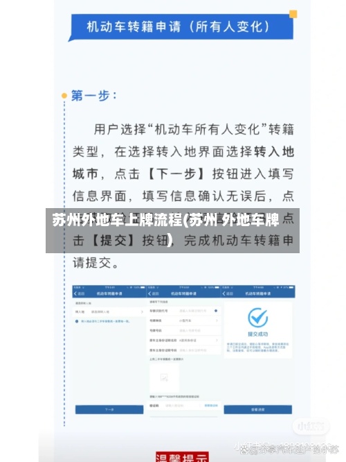 苏州外地车上牌流程(苏州 外地车牌)-第2张图片