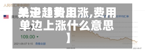 关于【费用单边趋势上涨,费用单边上涨什么意思】