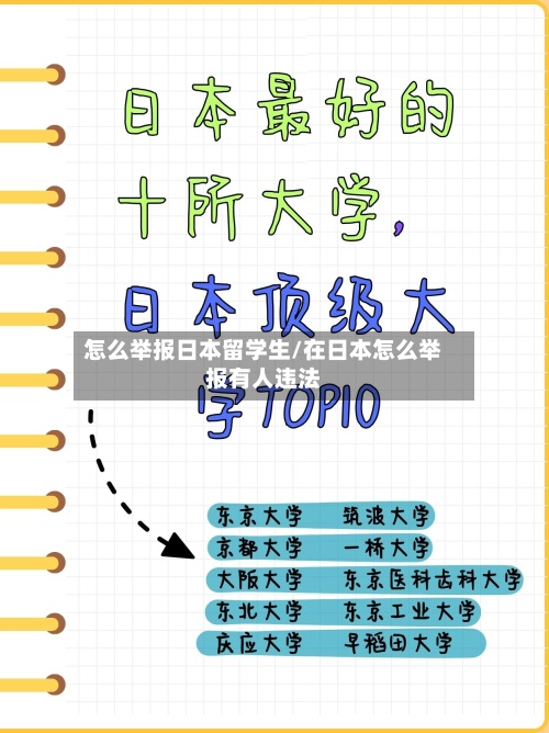 怎么举报日本留学生/在日本怎么举报有人违法