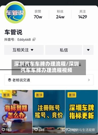 深圳汽车车牌办理流程/深圳汽车车牌办理流程视频-第2张图片