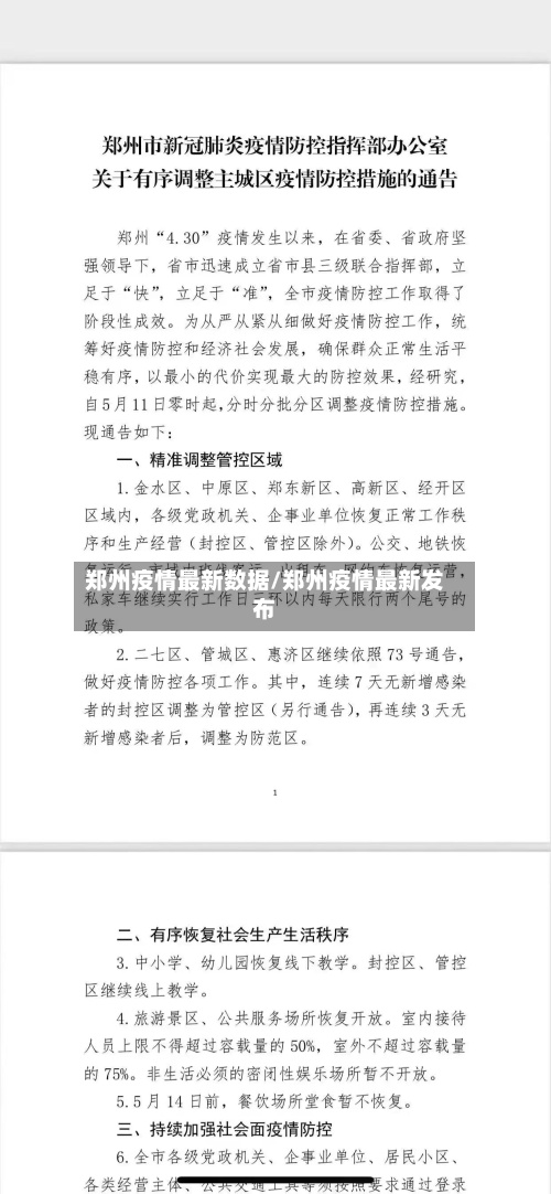 郑州疫情最新数据/郑州疫情最新发布-第2张图片