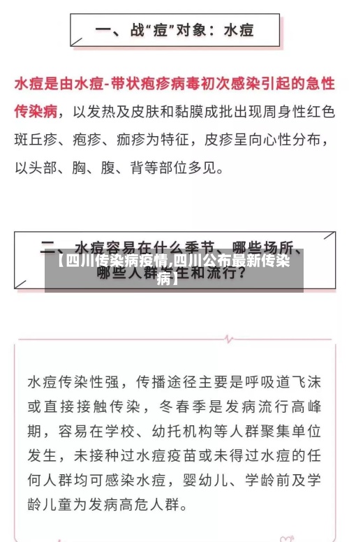 【四川传染病疫情,四川公布最新传染病】