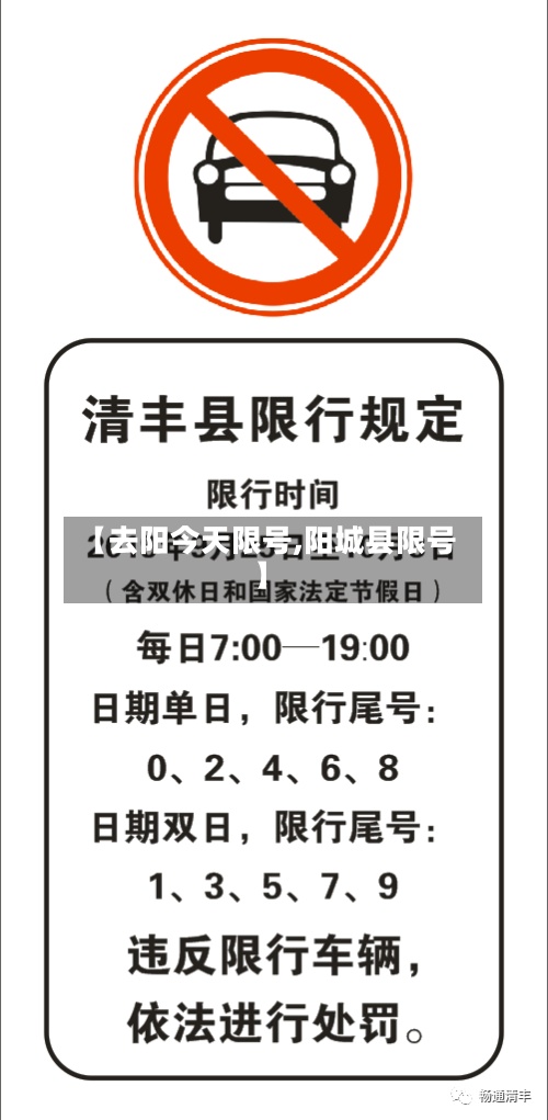【去阳今天限号,阳城县限号】-第2张图片