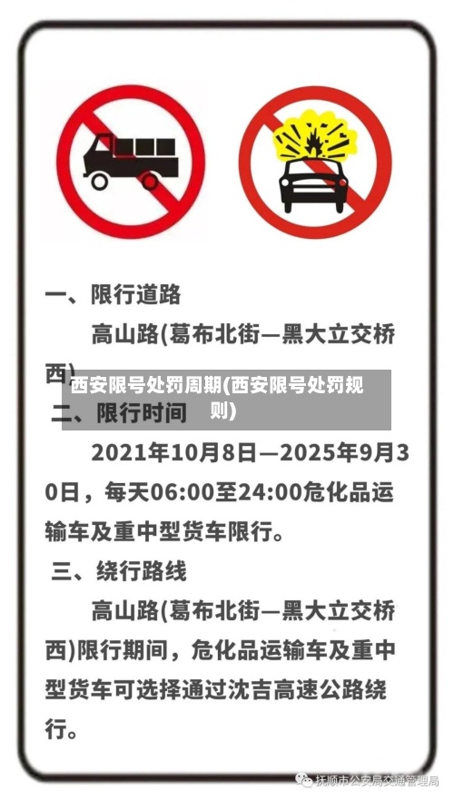 西安限号处罚周期(西安限号处罚规则)