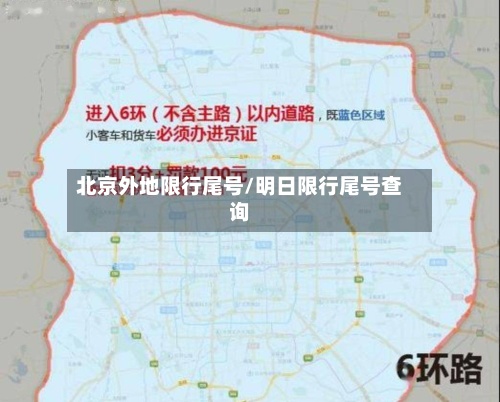北京外地限行尾号/明日限行尾号查询-第2张图片