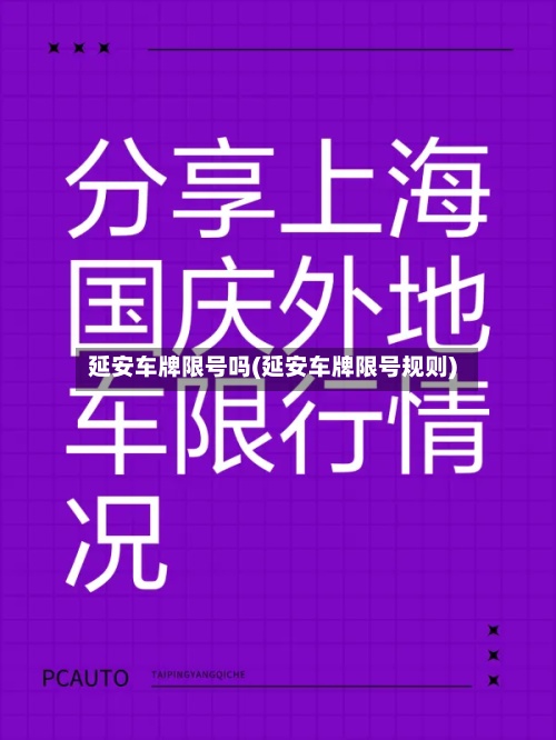 延安车牌限号吗(延安车牌限号规则)