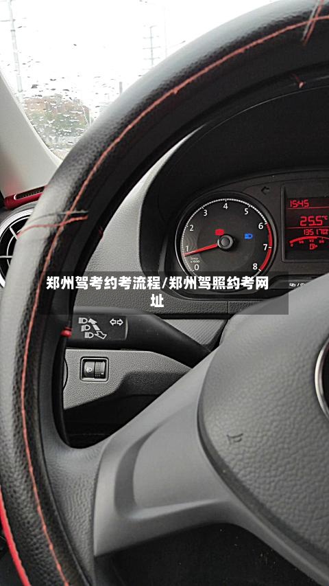 郑州驾考约考流程/郑州驾照约考网址-第2张图片