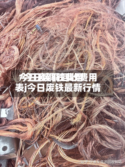 今日废铜铁费用
/今日废铜回收费用
表j今日废铁最新行情