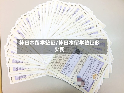 补日本留学签证/补日本留学签证多少钱-第2张图片