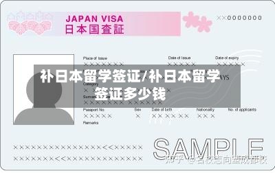 补日本留学签证/补日本留学签证多少钱