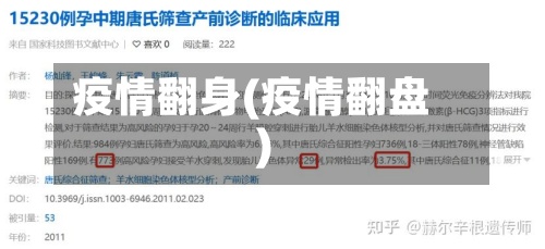 疫情翻身(疫情翻盘)
