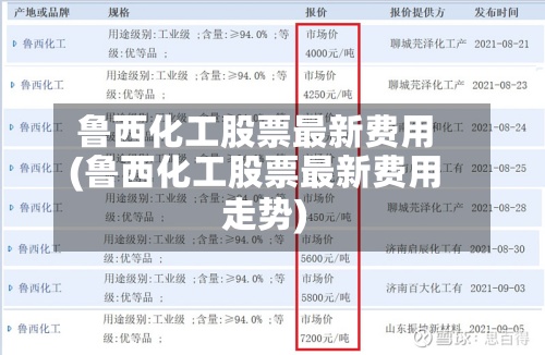 鲁西化工股票最新费用
(鲁西化工股票最新费用
走势)-第3张图片
