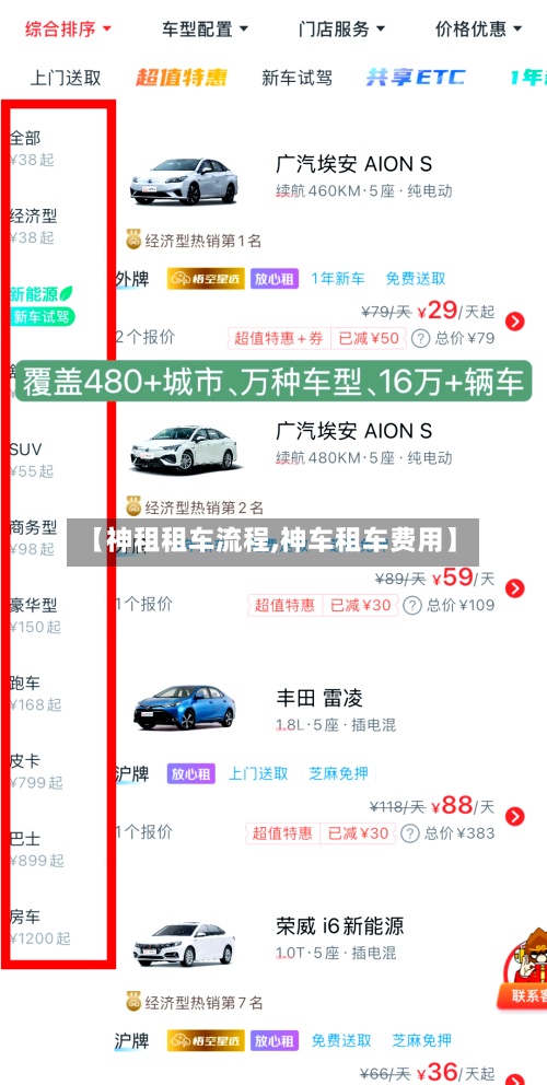 【神租租车流程,神车租车费用】
