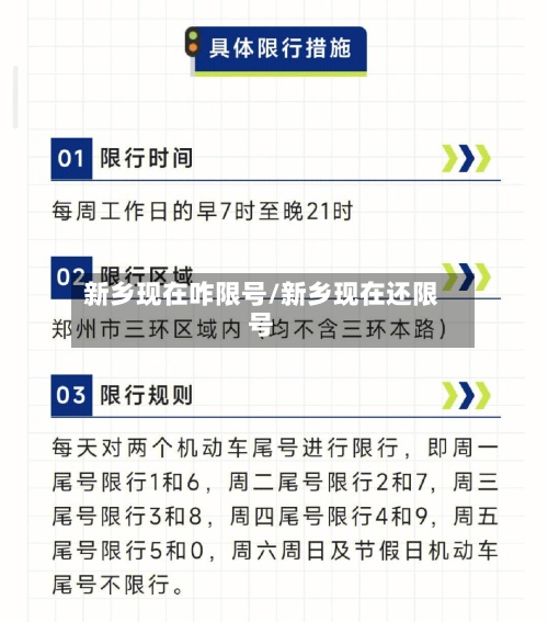 新乡现在咋限号/新乡现在还限号-第2张图片