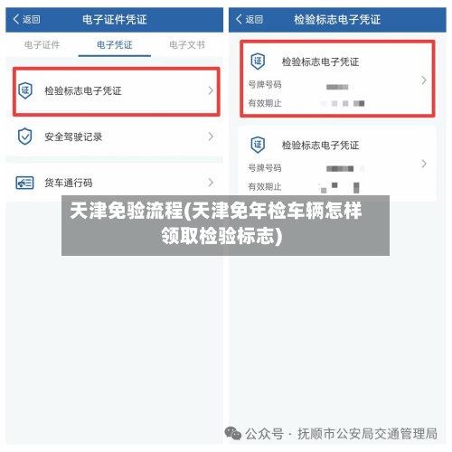 天津免验流程(天津免年检车辆怎样领取检验标志)-第2张图片