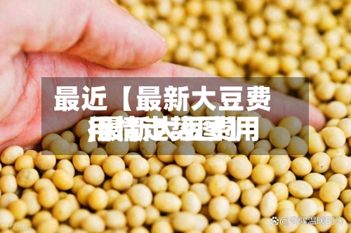 最近【最新大豆费用,最新大豆费用行情走势图】
