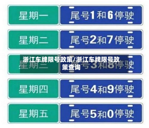 浙江车牌限号政策/浙江车牌限号政策查询