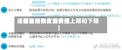 近来
【看涨期权上限费用
计算看涨期权的价值上限和下限】-第2张图片