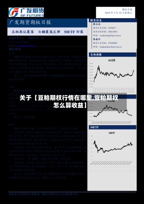 关于【豆粕期权行情在哪里,豆粕期权 怎么算收益】