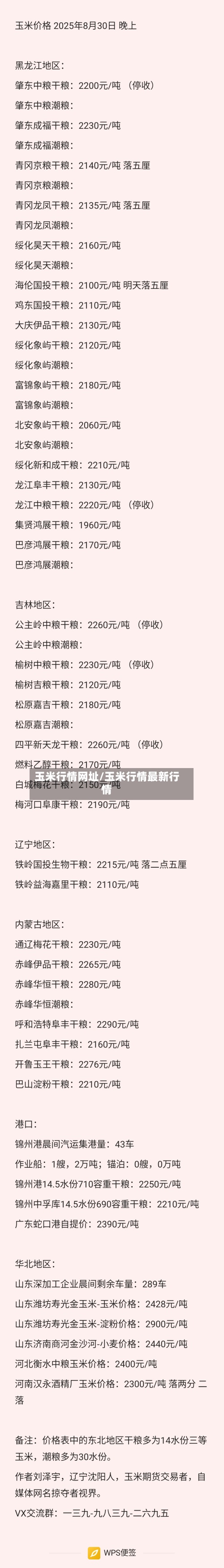 玉米行情网址/玉米行情最新行情-第3张图片
