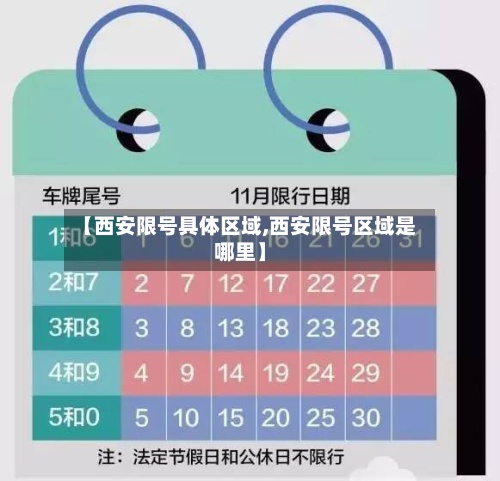 【西安限号具体区域,西安限号区域是哪里】-第2张图片