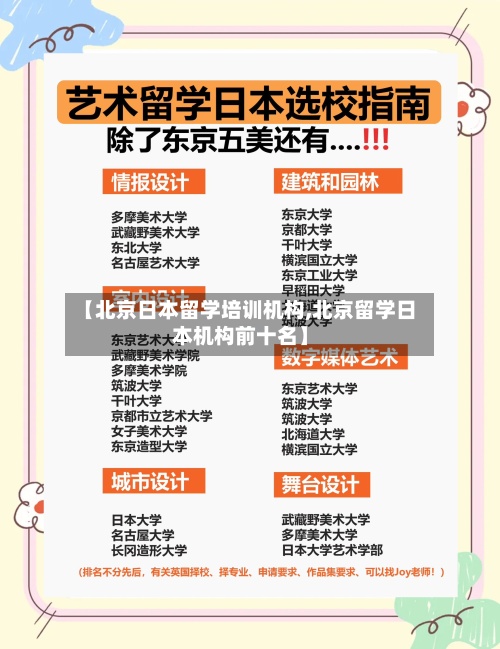 【北京日本留学培训机构,北京留学日本机构前十名】