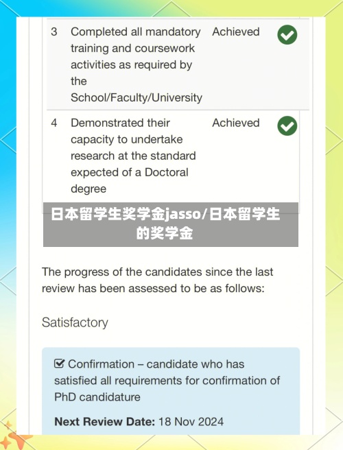 日本留学生奖学金jasso/日本留学生的奖学金-第2张图片