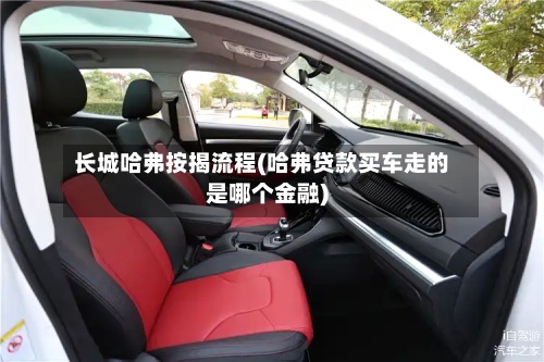 长城哈弗按揭流程(哈弗贷款买车走的是哪个金融)-第3张图片