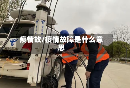 疫情故/疫情故障是什么意思