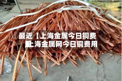 最近【上海金属今日铜费用,上海金属网今日铜费用】-第2张图片