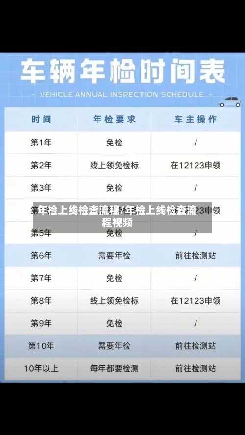 年检上线检查流程/年检上线检查流程视频-第2张图片