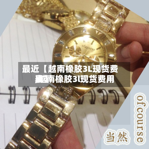 最近【越南橡胶3L现货费用
,越南橡胶3l现货费用
表】-第2张图片