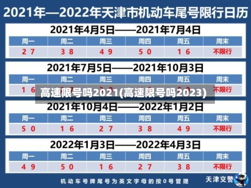 高速限号吗2021(高速限号吗2023)-第2张图片