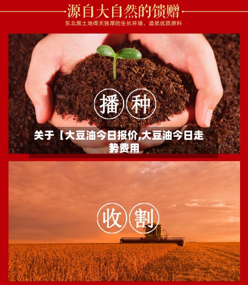 关于【大豆油今日报价,大豆油今日走势费用
】
